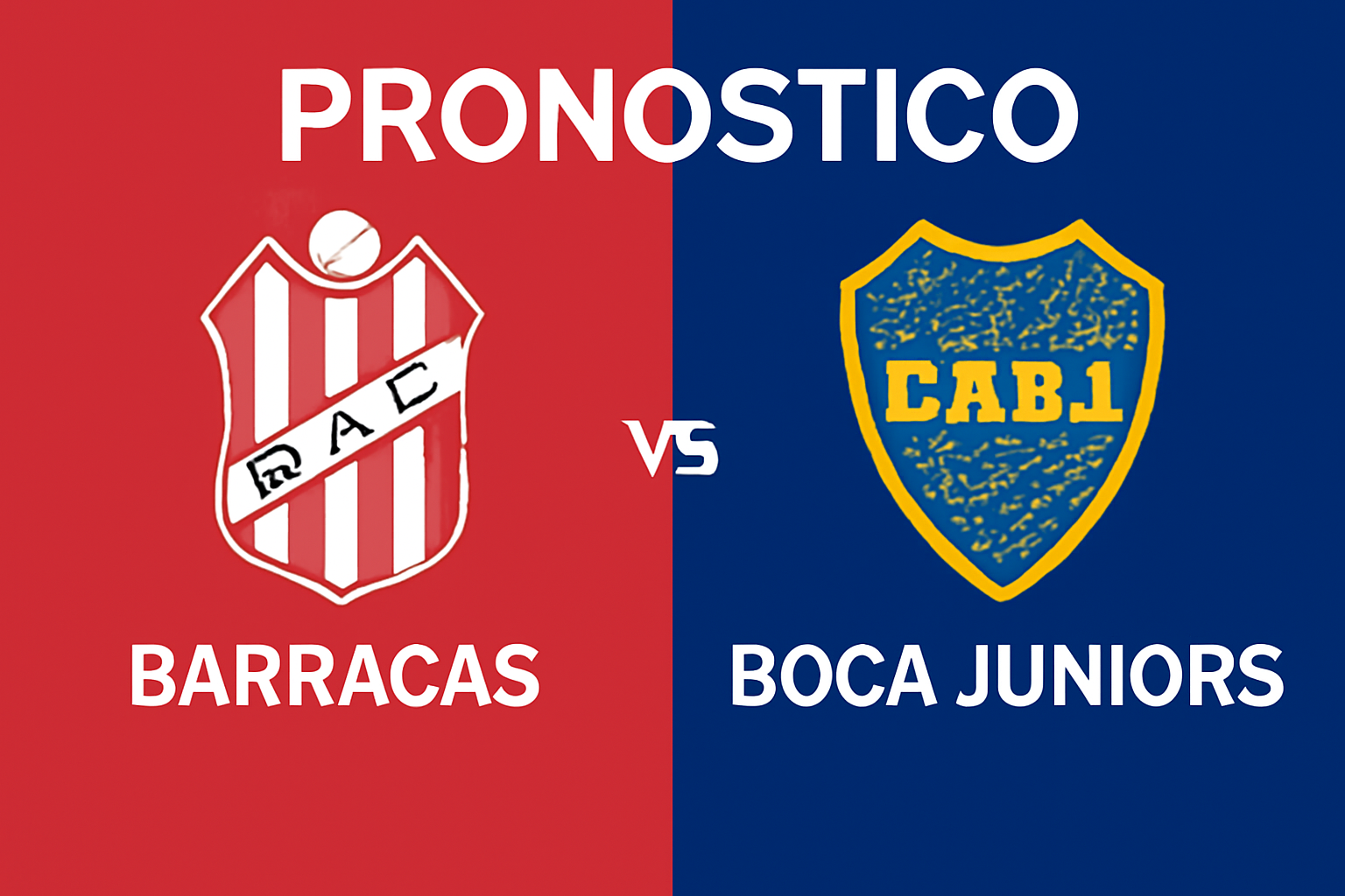 Pronóstico Barracas Central vs Boca Juniors – Liga Argentina (11/10/2025)
