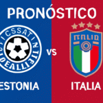 Pronóstico Estonia vs Italia - Copa del Mundo (11/10/2025)