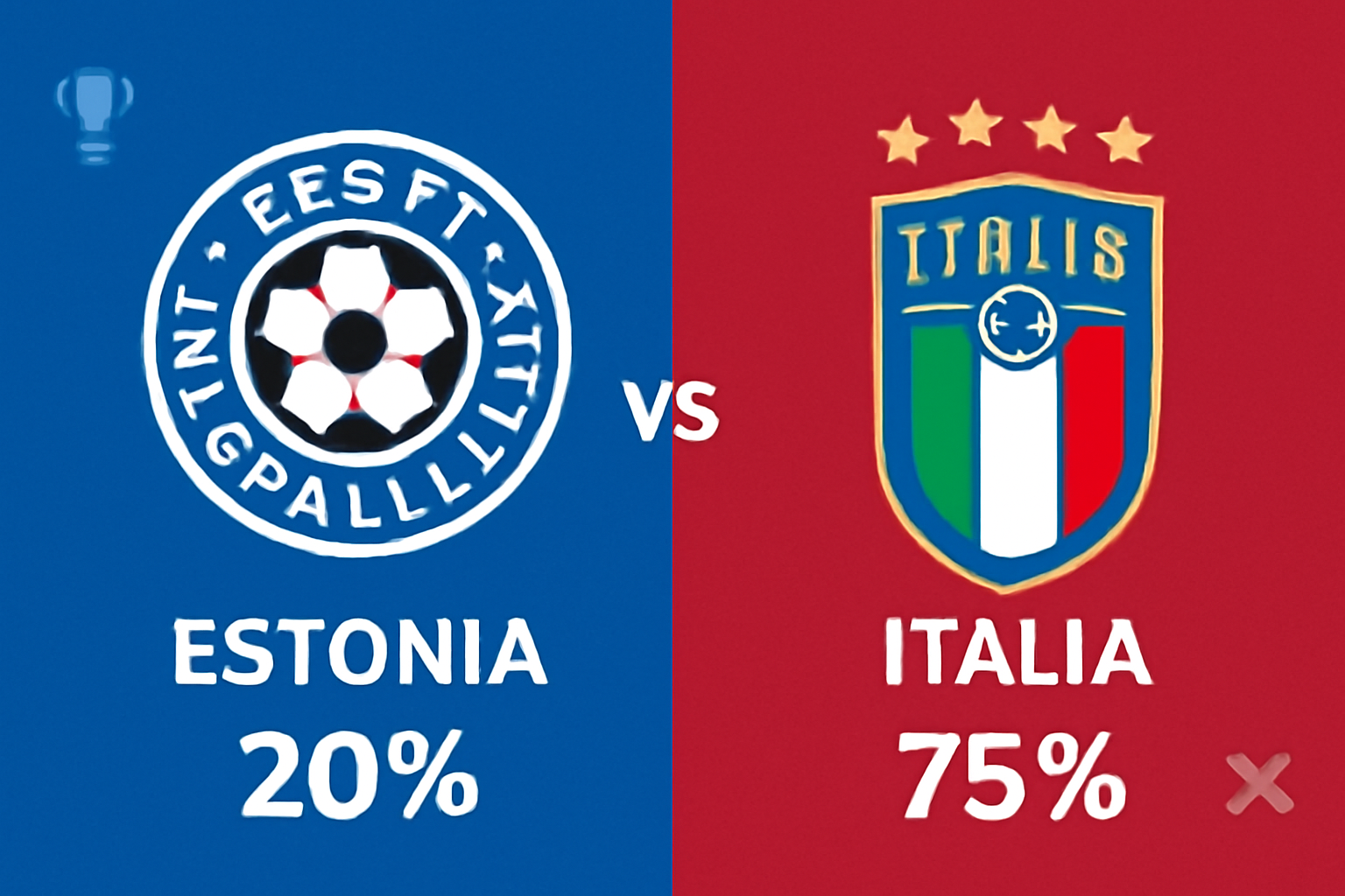 Pronóstico Estonia vs Italia - Copa del Mundo (11/10/2025) 10 Pronóstico Estonia vs Italia - Copa del Mundo (11/10/2025)