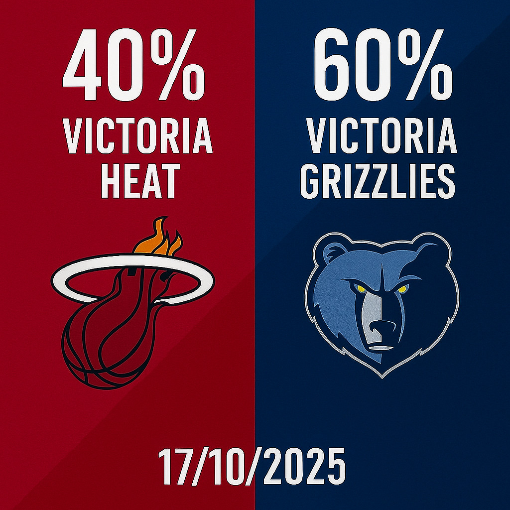 Pronóstico Miami Heat vs Memphis Grizzlies – NBA 17/10/2025 30 Pronóstico Miami Heat vs Memphis Grizzlies – NBA 17/10/2025
