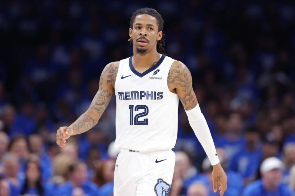 Tormenta en Memphis: Se lesiona Ja Morant antes de arrancar la temporada