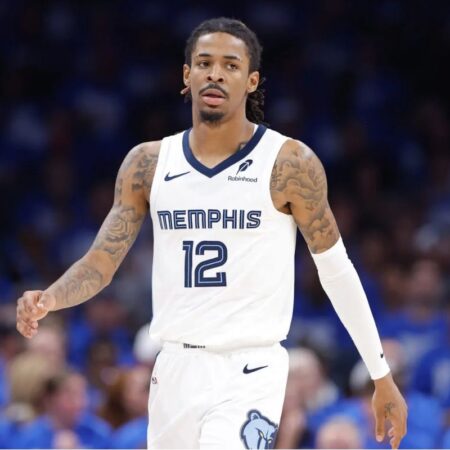 Tormenta en Memphis: Se lesiona Ja Morant antes de arrancar la temporada