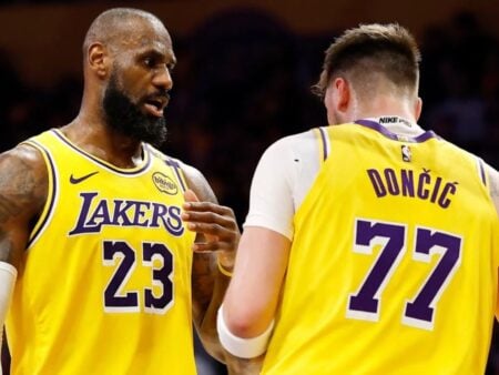 La curiosa conexión de LeBron con un compañero de los Lakers 