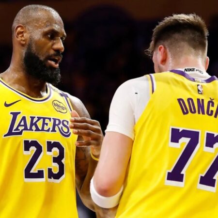 La curiosa conexión de LeBron con un compañero de los Lakers 