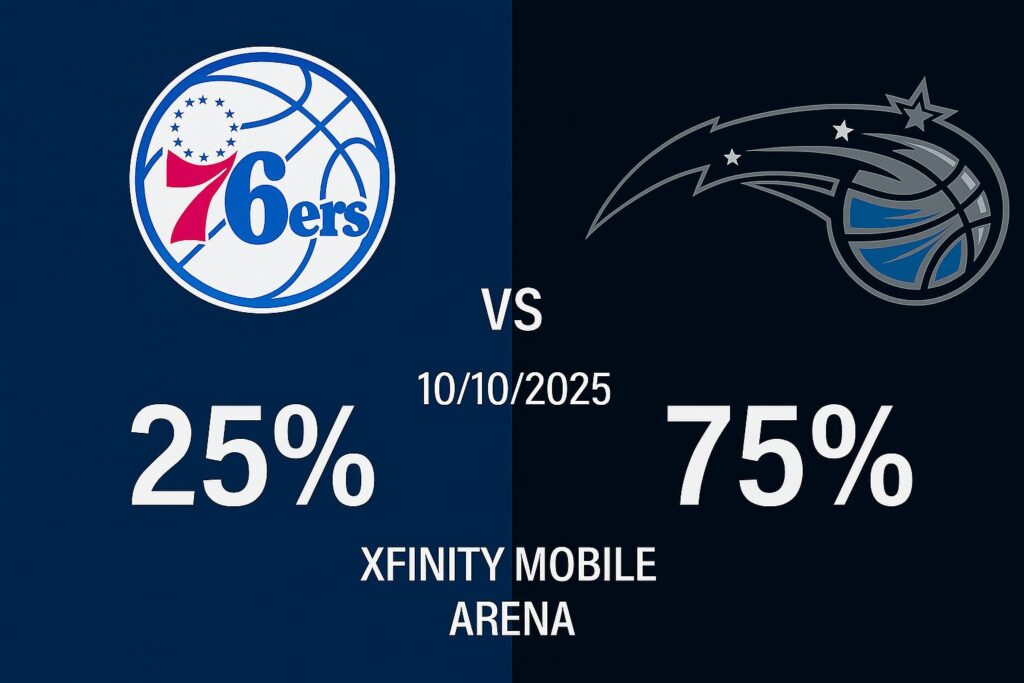 Pronóstico Philadelphia 76ers vs Orlando Magic