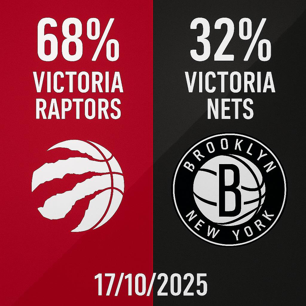Pronóstico Toronto Raptors vs Brooklyn Nets – NBA 17/10/2025 30 Pronóstico Toronto Raptors vs Brooklyn Nets – NBA 17/10/2025