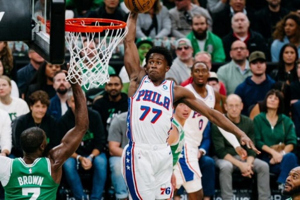 La esperanza regresa a Philadelphia: El récord de un novato que supera a LeBron James 1 La esperanza regresa a Philadelphia: El récord de un novato que supera a LeBron James