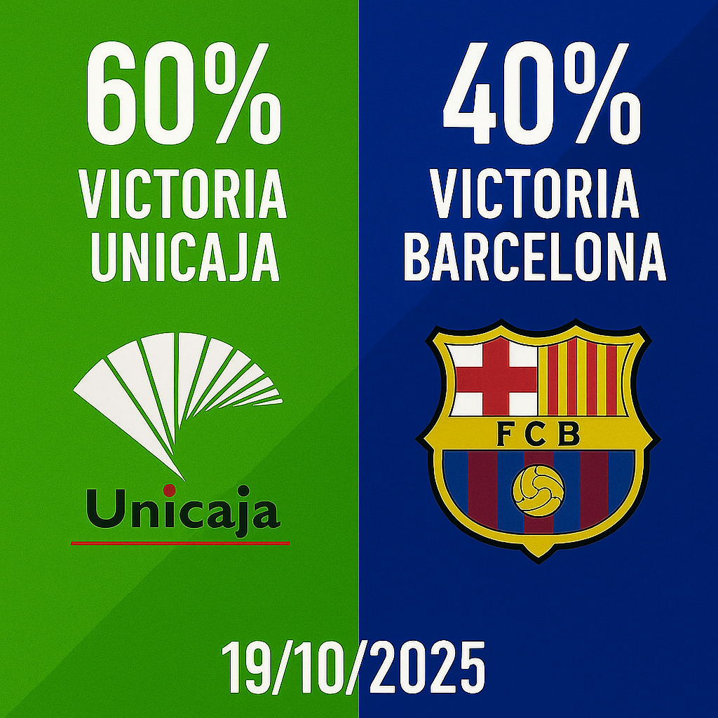 Pronóstico Unicaja vs Barcelona – ACB 19/10/2025 30 Pronóstico Unicaja vs Barcelona – ACB 19/10/2025