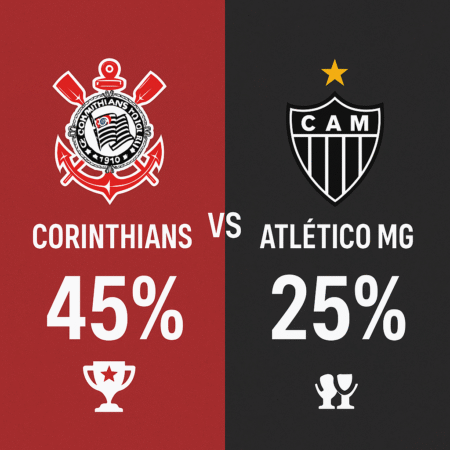 Corinthians x Atlético-MG: Palpite e Odds do Brasileirão