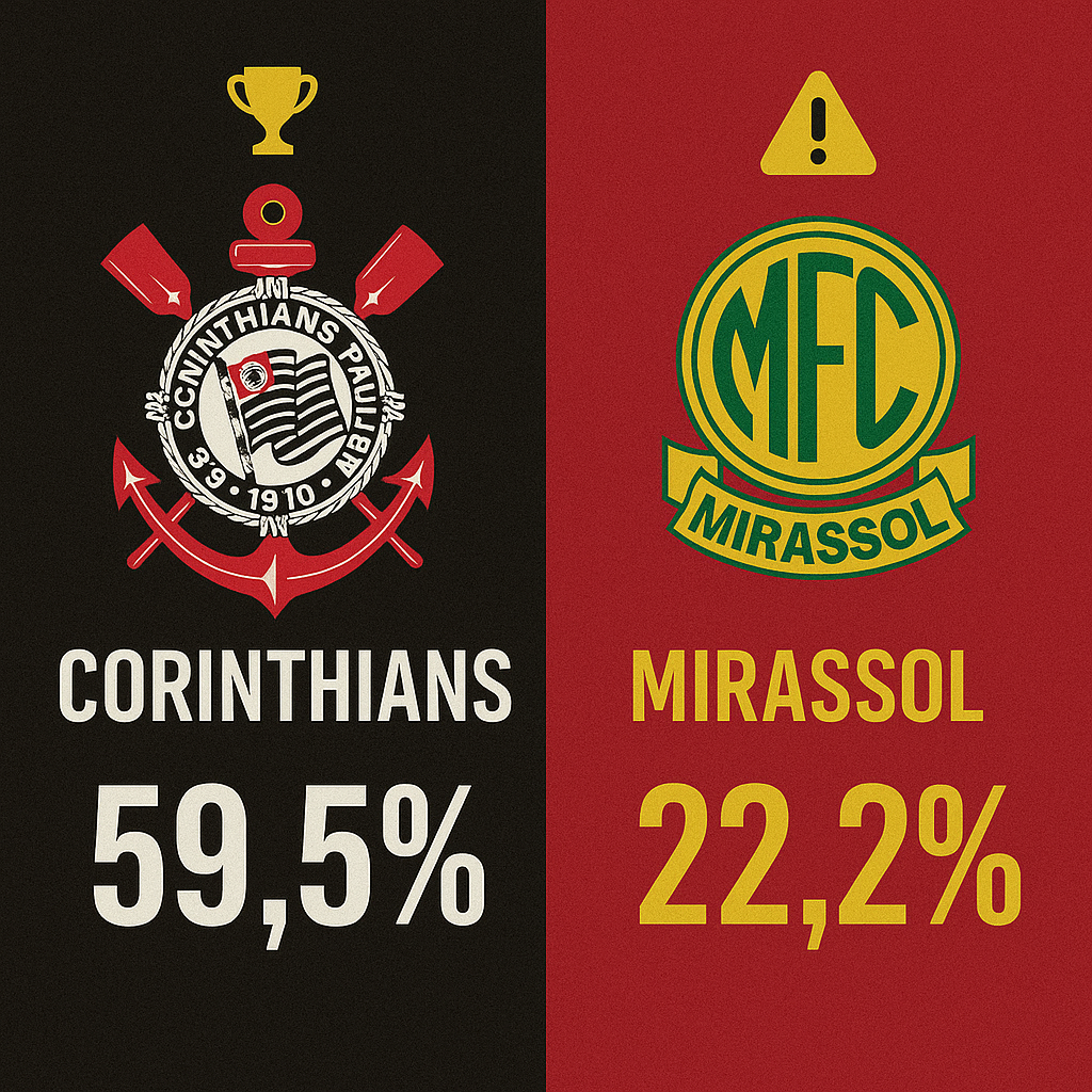 corinthians x mirassol: palpites Brasileirão Série A (04/10/25)