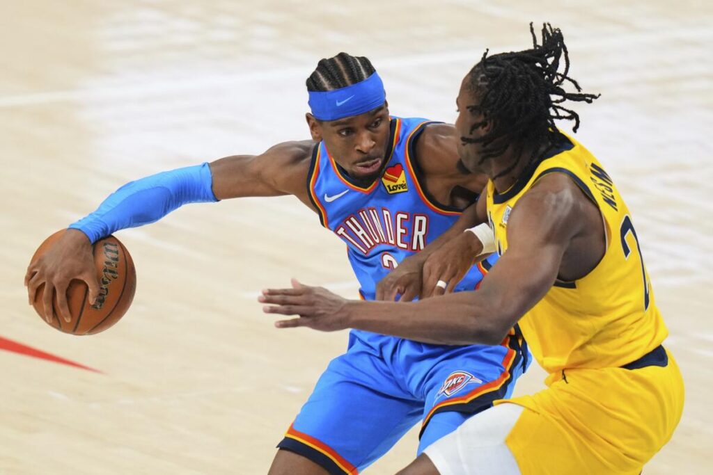 Pronóstico Indiana Pacers vs Oklahoma City Thunder - NBA 23/10/2025 33 Pronóstico Indiana Pacers vs Oklahoma City Thunder – NBA 23/10/2025