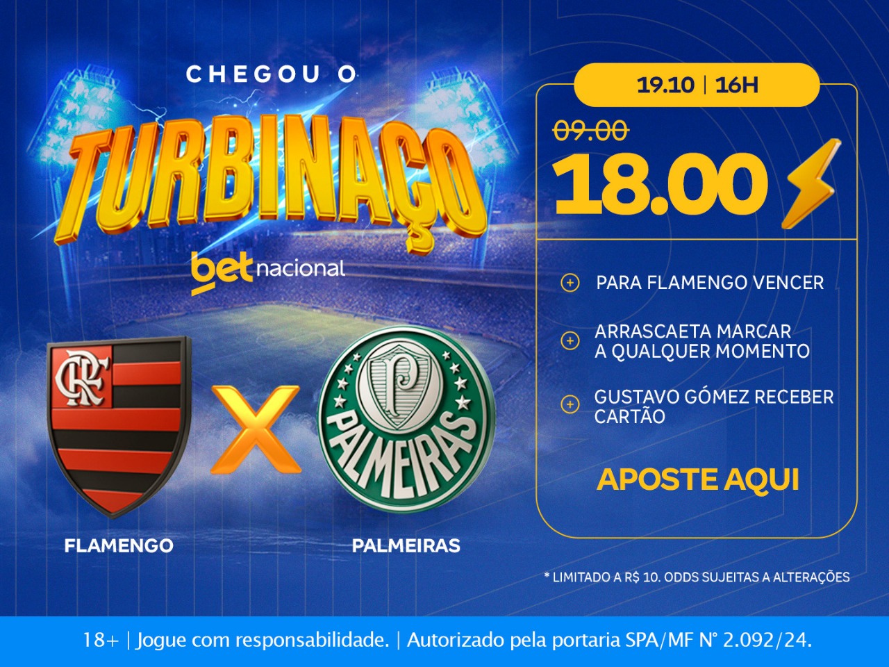 Palpite Flamengo x Palmeiras - Brasileirão Série A (19/10/25)
