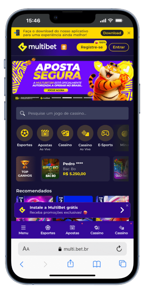 Multibet - Plataforma de 5 reais confiável no Brasil