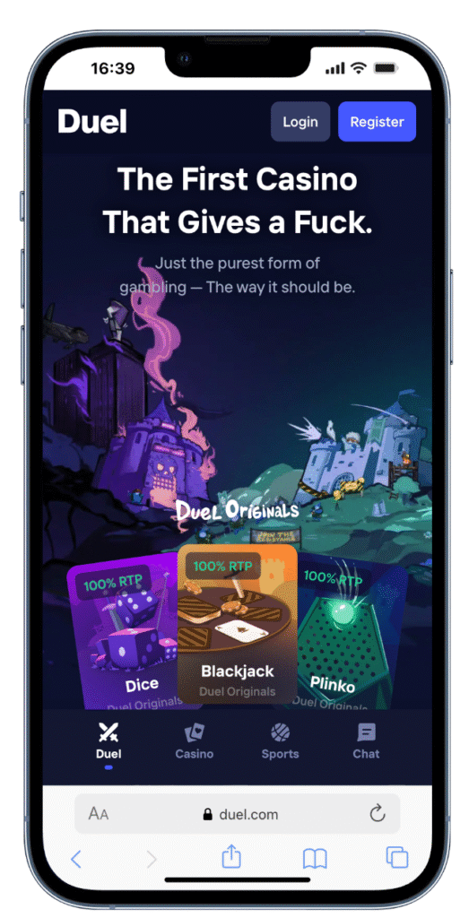 Duel: Plataforma Bet Nova Cripto