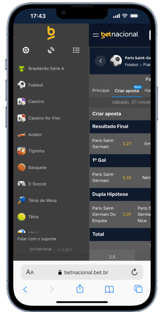 como acessar o cassino Betnacional