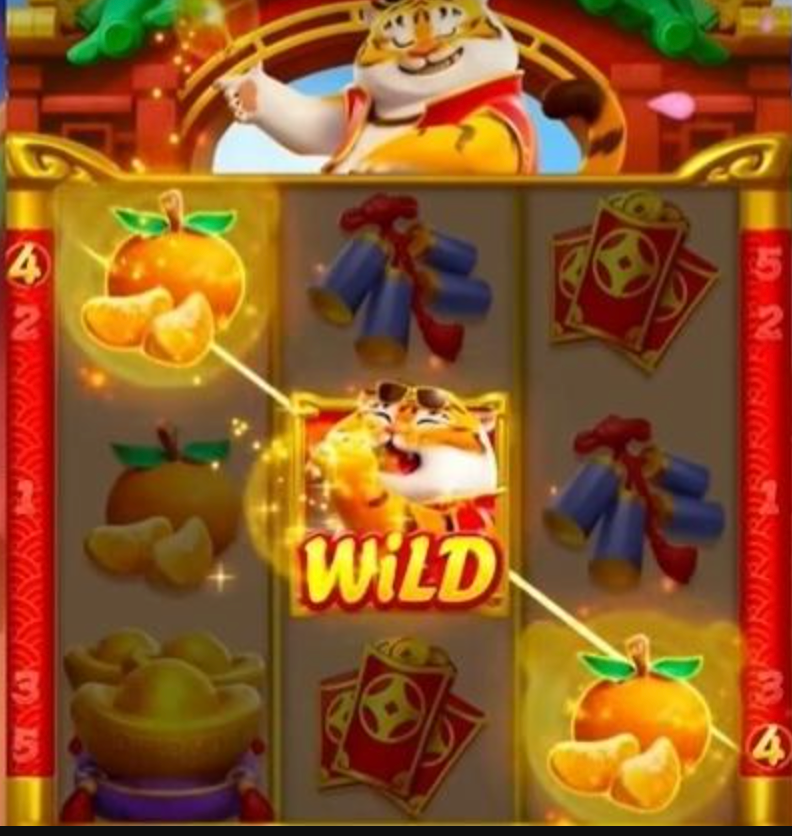 símbolo wild fortune tiger