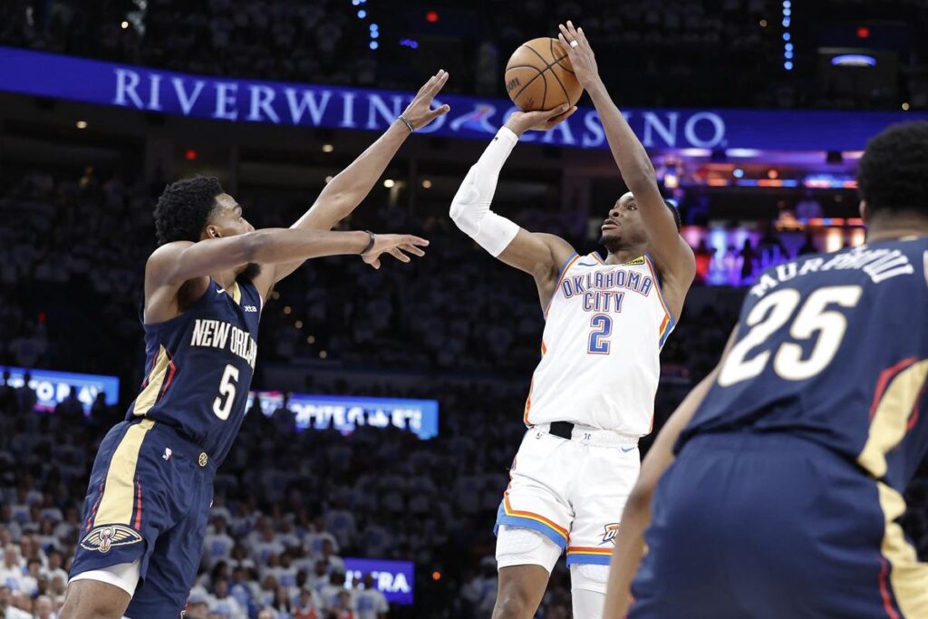 Pronóstico New Orleans Pelicans vs Oklahoma City Thunder – NBA 17/11/2025 33 Pronóstico New Orleans Pelicans vs Oklahoma City Thunder – NBA 17/11/2025