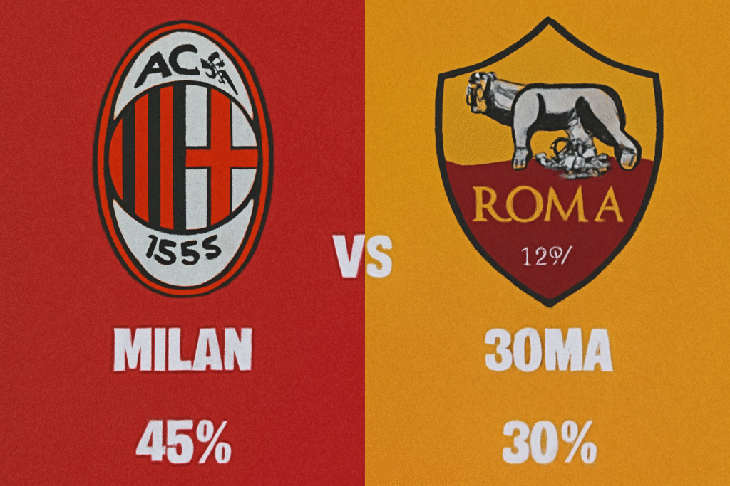 Pronóstico Milan vs Roma - Serie A (02/11/2025) 34 Pronóstico Milan vs Roma - Serie A (02/11/2025)