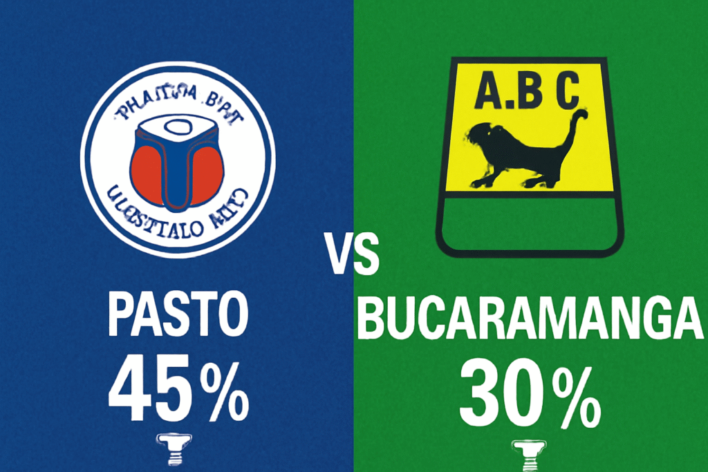 Pronóstico Pasto vs Bucaramanga - Liga BetPlay (13/11/2025)