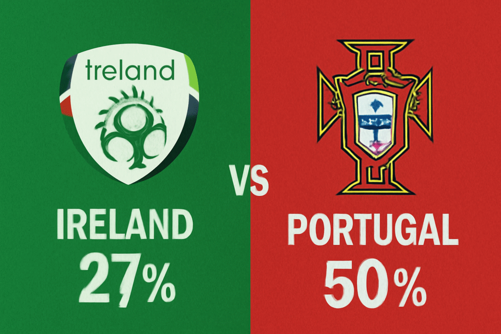 Pronóstico Irlanda vs Portugal - Copa del Mundo (13/11/2025)