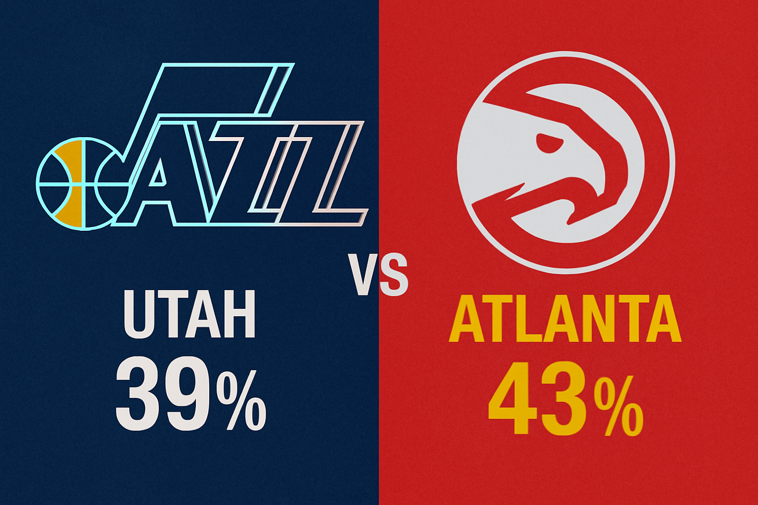 Pronóstico Utah Jazz vs Atlanta Hawks – NBA 13/11/2025