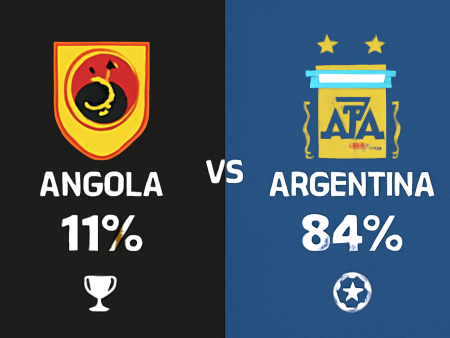 Angola x Argentina – Palpites Amistosos Internacionais (14/11/2025)