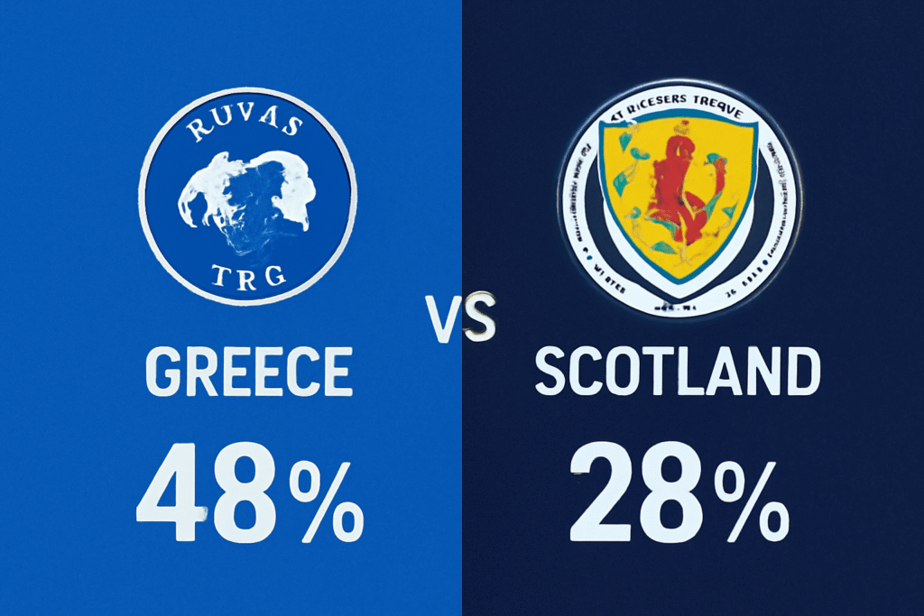 Pronóstico Grecia vs Escocia - Copa del Mundo (15/11/2025) 34 Pronóstico Grecia vs Escocia - Copa del Mundo (15/11/2025)