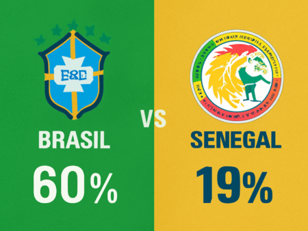 Pronóstico Brasil vs Senegal – Amistoso Internacional (15/11/2025)