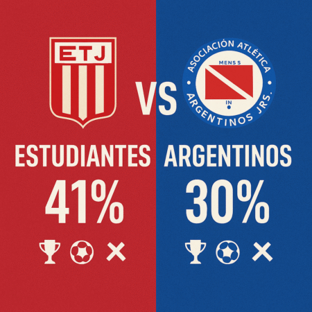 Pronóstico Estudiantes vs Argentinos Juniors – Liga Argentina (16/11/2025)