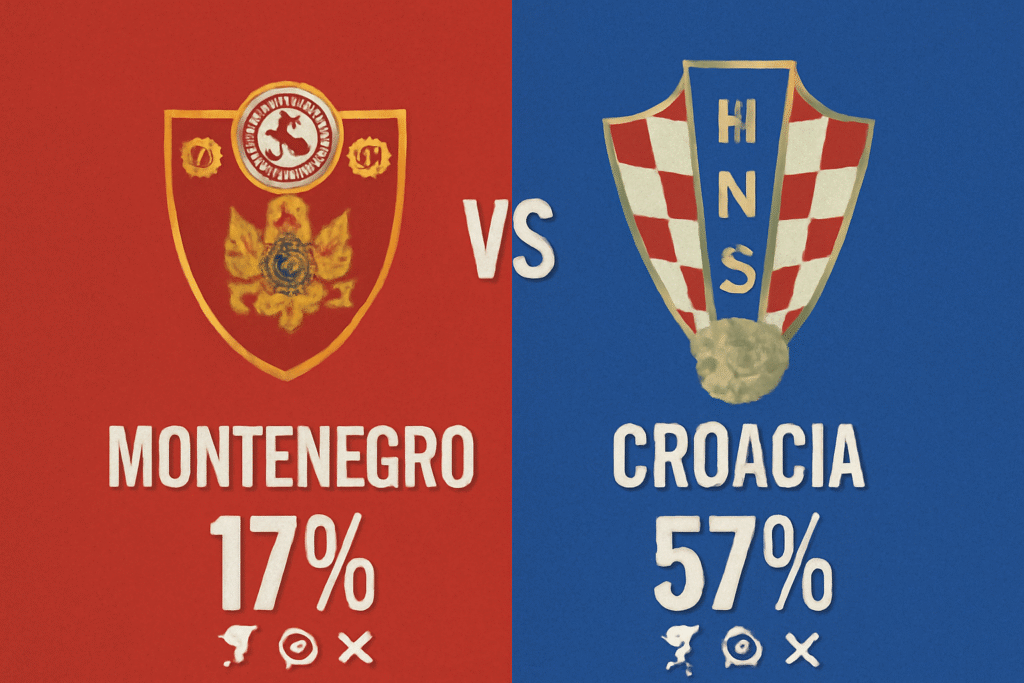 Pronóstico Montenegro vs Croacia - Copa del Mundo (17/11/2025) 34 Pronóstico Montenegro vs Croacia - Copa del Mundo (17/11/2025)