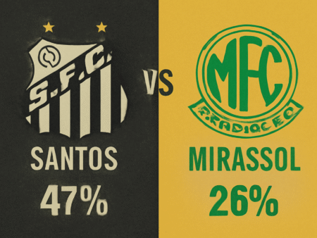 Pronóstico Santos vs Mirassol – Brasileirão Serie A (19/11/2025)