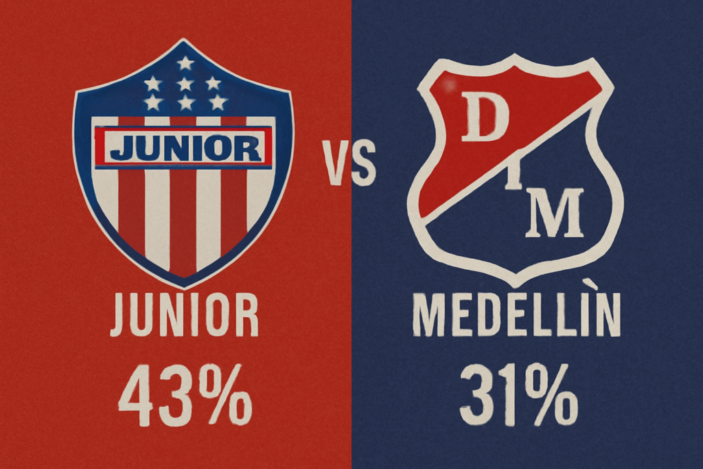 Pronóstico Junior vs Medellín - Liga Betplay (19/11/2025) 34 Pronóstico Junior vs Medellín - Liga Betplay (19/11/2025)