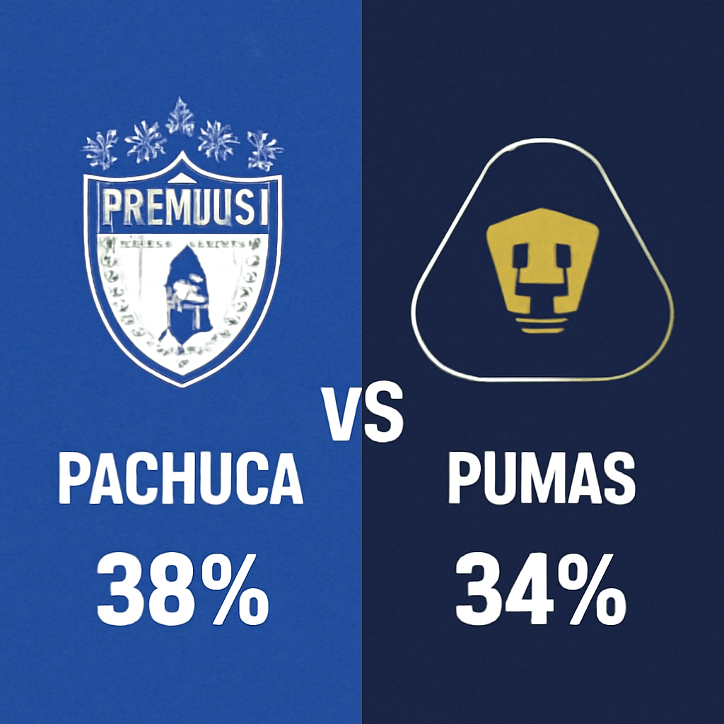 Pronóstico Pachuca vs Pumas - Liga MX (20/11/2025)