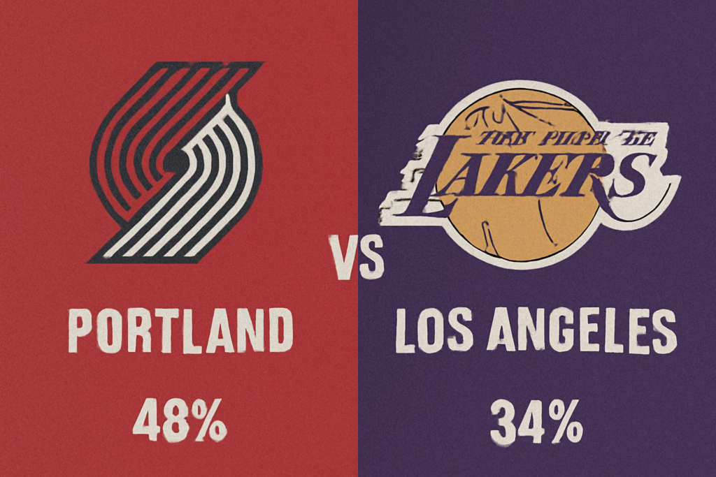 Pronóstico Portland Trail Blazers vs Los Angeles Lakers – NBA 03/11/2025 34 Pronóstico Portland Trail Blazers vs Los Angeles Lakers – NBA 03/11/2025