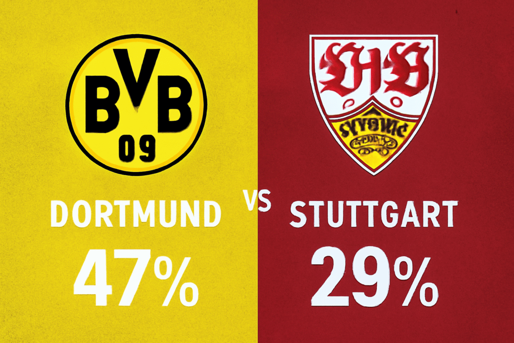 Pronóstico Borussia Dortmund vs VfB Stuttgart - Bundesliga (22/11/2025)