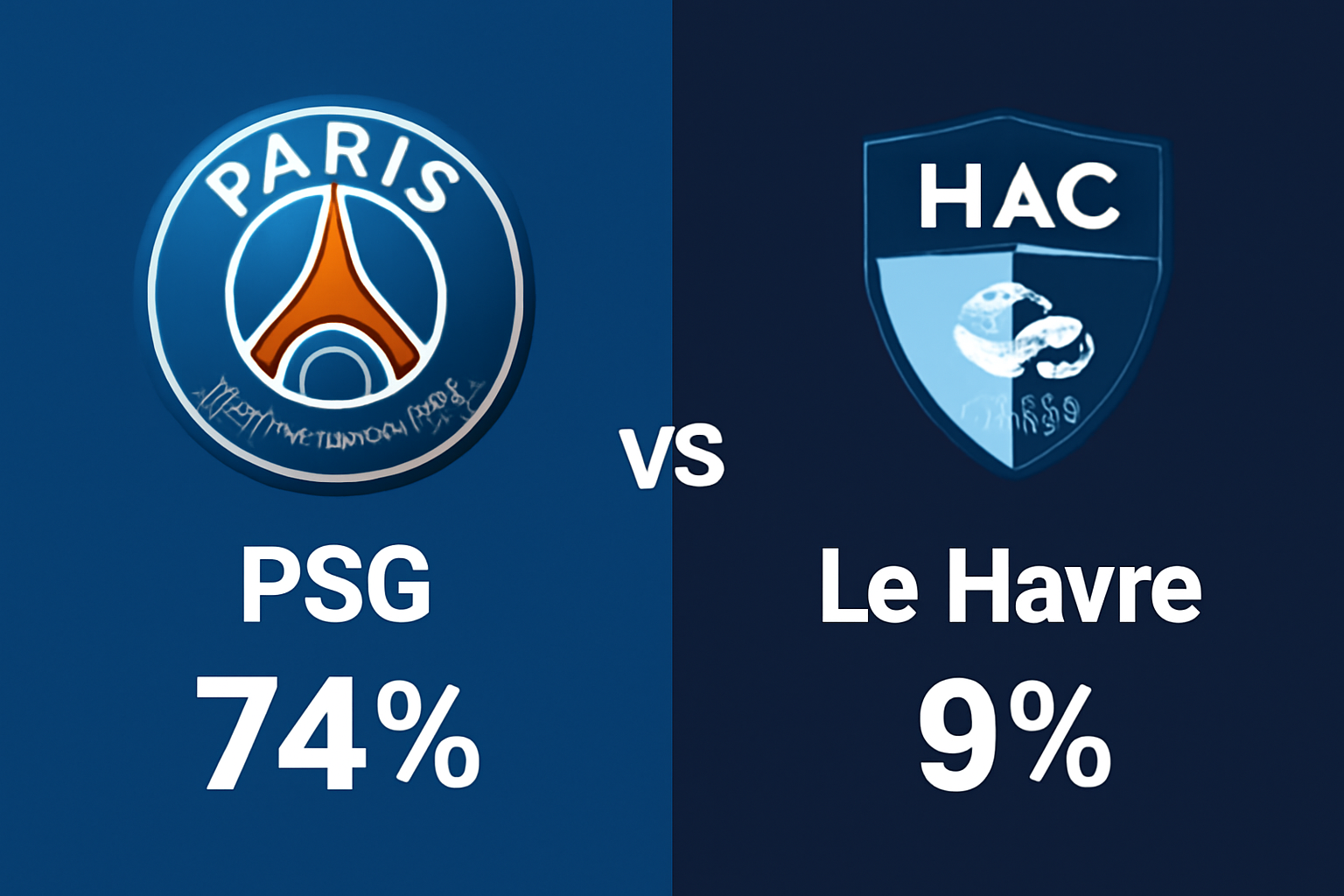 Pronóstico PSG vs Le Havre - Ligue 1 (22/11/2025)
