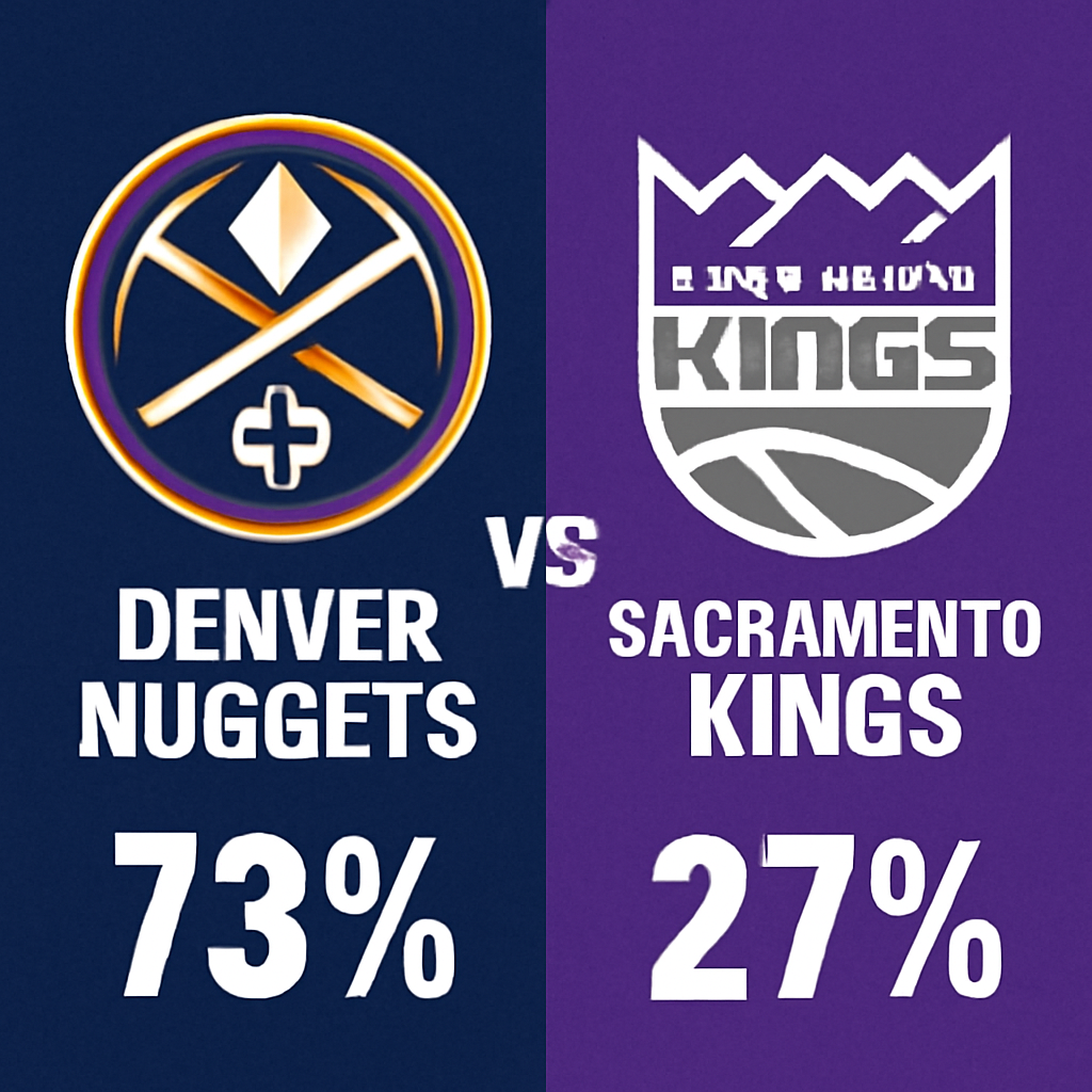 Pronóstico Denver Nuggets vs Sacramento Kings – NBA 22/11/2025