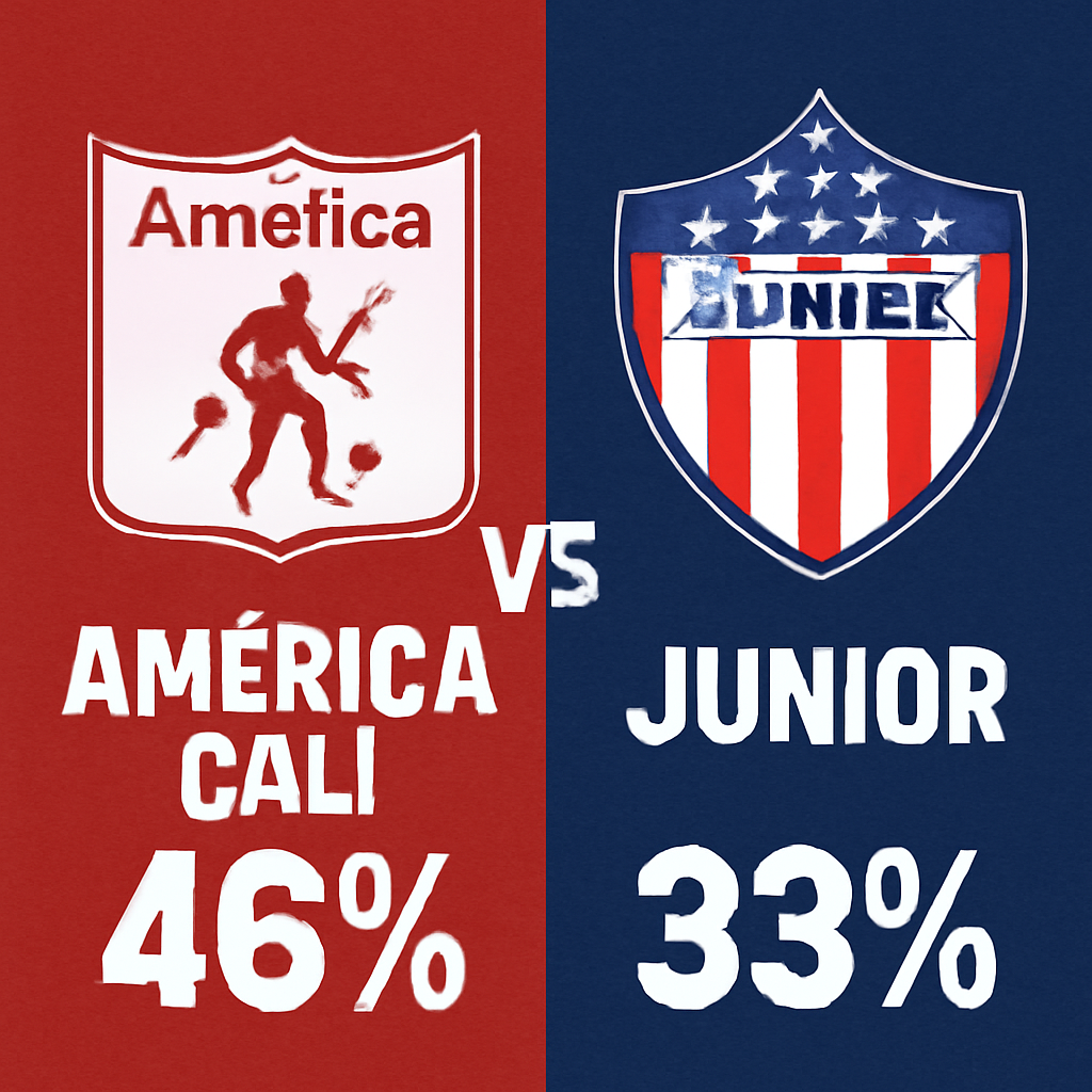 Pronóstico América de Cali vs Junior - Liga BetPlay (23/11/2025)