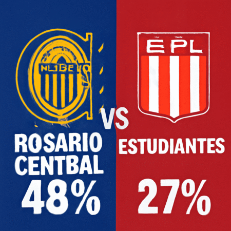 Pronóstico Rosario Central vs Estudiantes – Liga Argentina (23/11/2025)