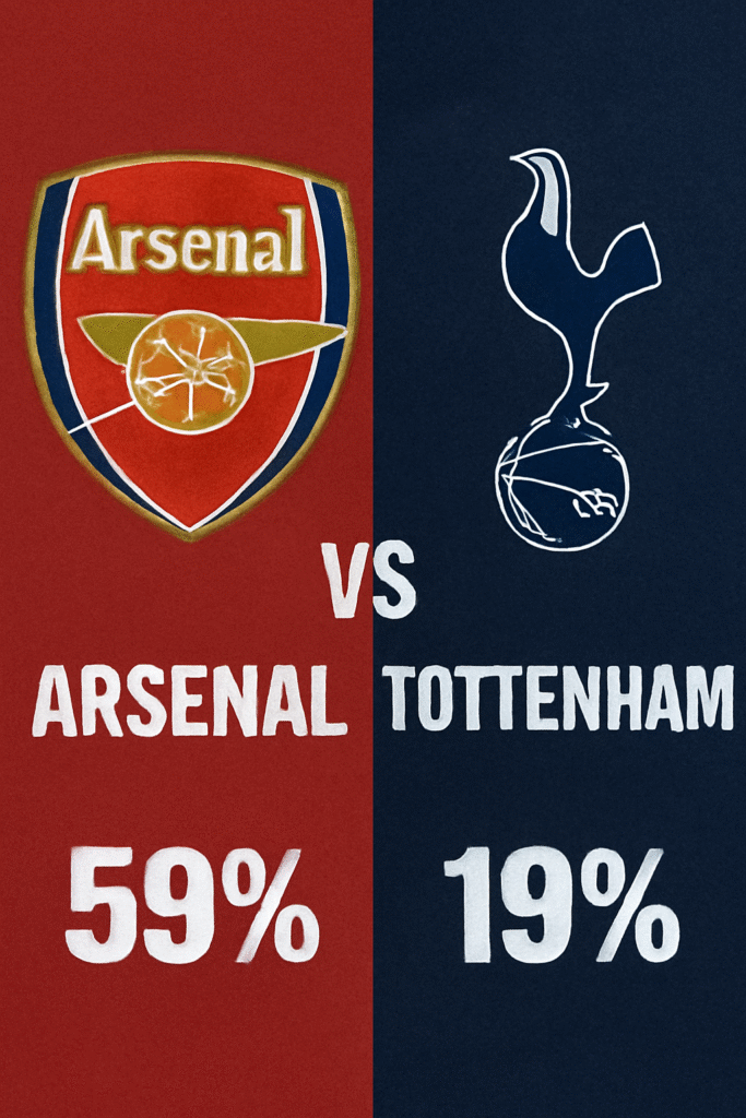 Pronóstico Arsenal vs Tottenham - Premier League (23/11/2025) 34 Pronóstico Arsenal vs Tottenham - Premier League (23/11/2025)