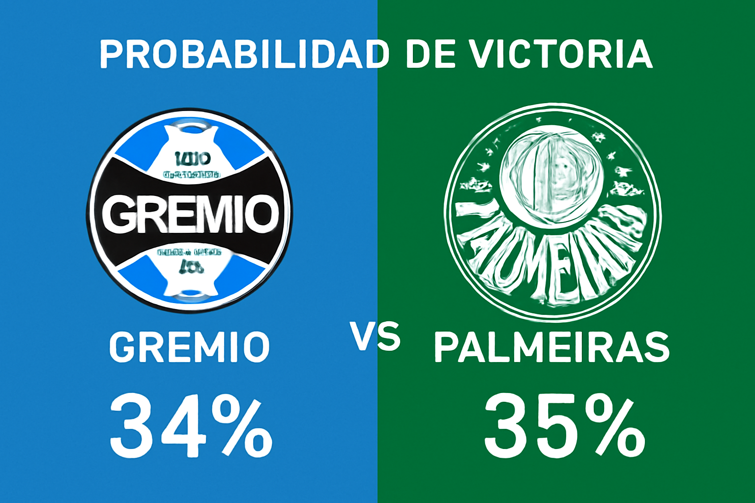 Pronóstico Grêmio vs Palmeiras - Brasileirao Serie A (25/11/2025)
