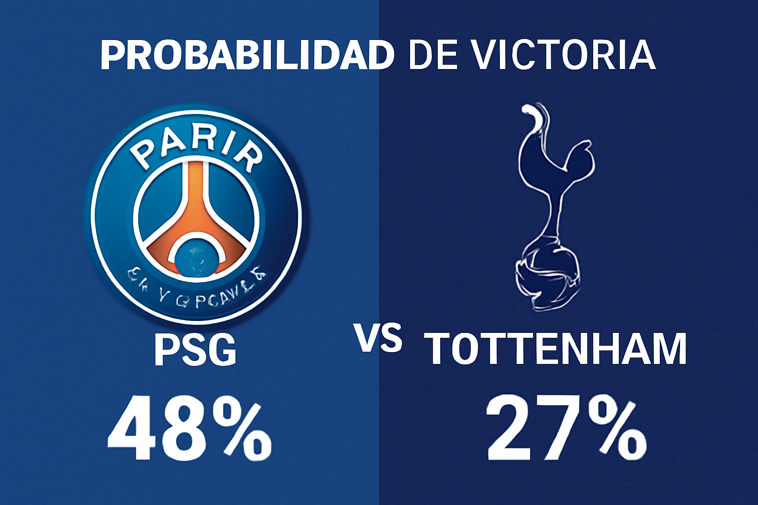 Pronóstico PSG vs Tottenham - Champions League (26/11/2025)