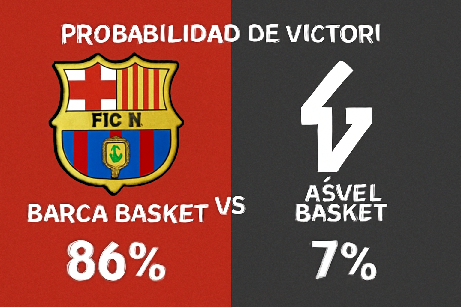 Pronóstico Barcelona vs Asvel Basket – Euroliga 26/11/2025