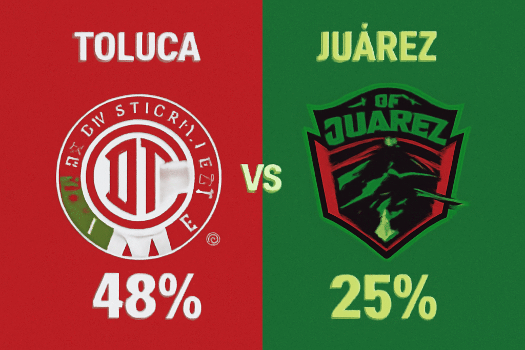 Pronóstico Toluca vs Juárez - Liga MX (29/11/2025)