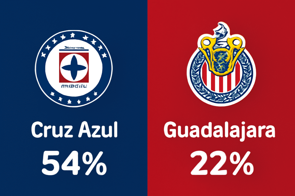 Pronóstico Cruz Azul vs Guadalajara - Liga MX (30/11/2025) 34 Pronóstico Cruz Azul vs Guadalajara - Liga MX (30/11/2025)