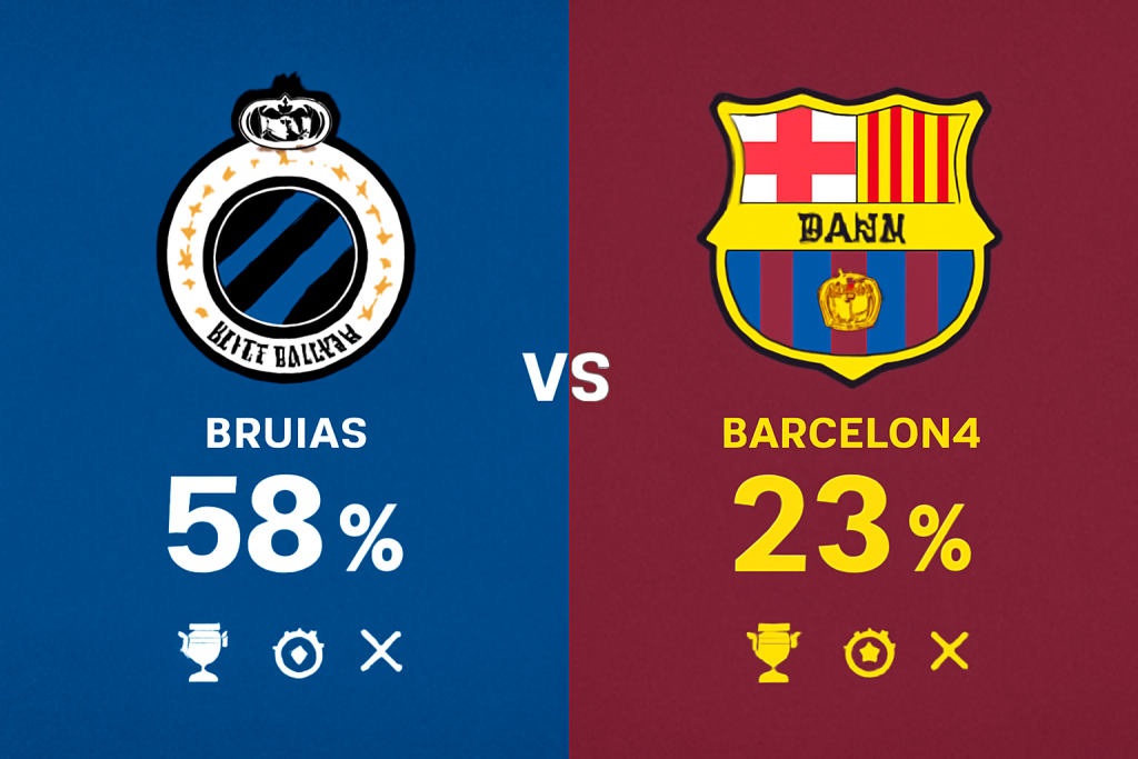 Palpite Club Brugge vs Barcelona - Champions League (05/11/2025)