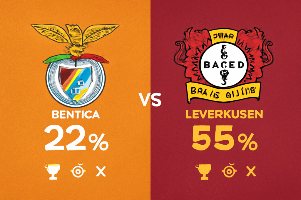 Pronóstico Benfica vs Bayer Leverkusen - Champions League (05/11/2025)