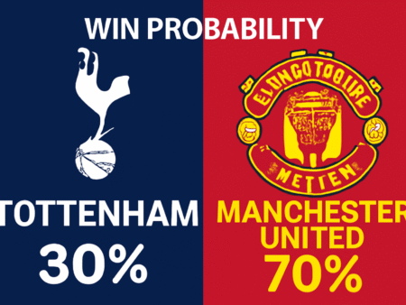 Pronóstico Tottenham vs Manchester United – Premier League (08/11/2025)