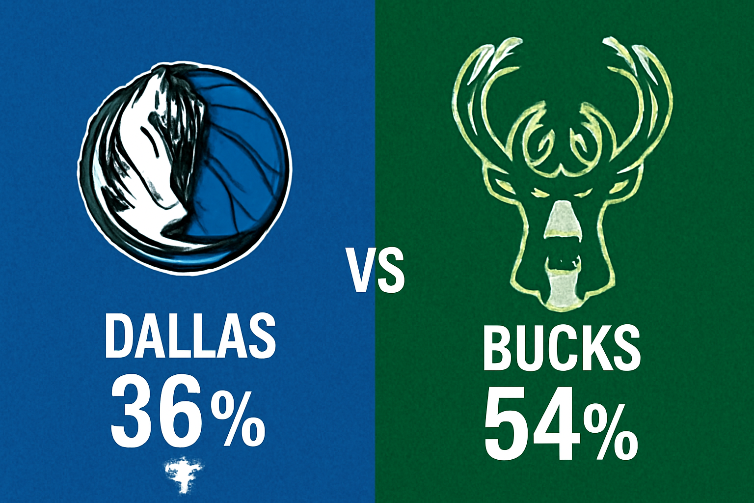 Pronóstico Dallas Mavericks vs Milwaukee Bucks – NBA 10/11/2025