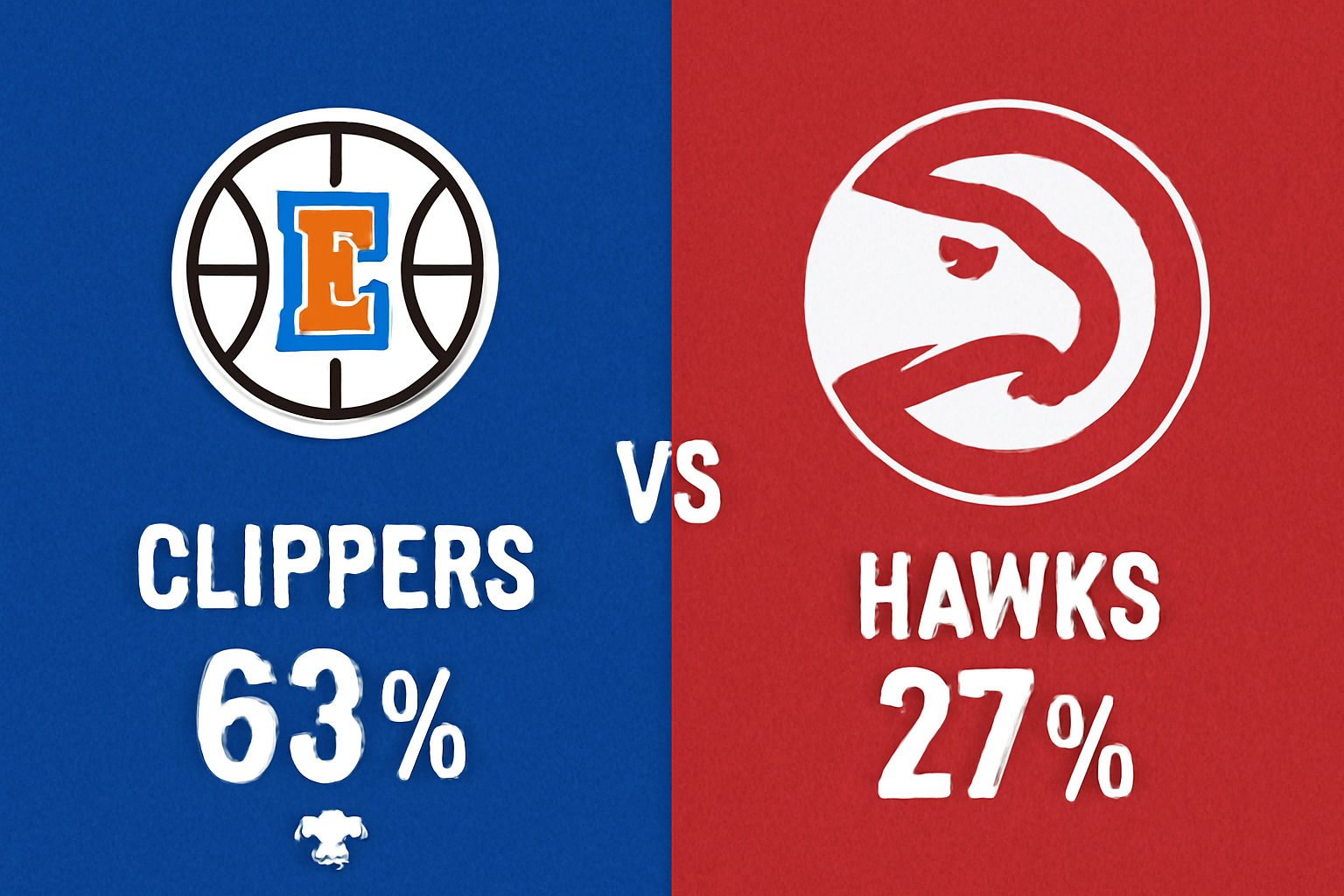 Pronóstico Los Angeles Clippers vs Atlanta Hawks – NBA 10/11/2025